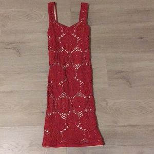 Free People Red Dress